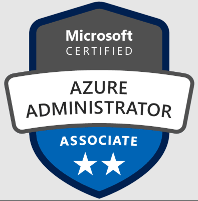 Microsoft Certified: Azure Administrator logo